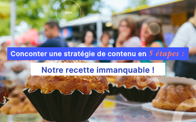 Stratégie de contenu : la recette en 5 étapes